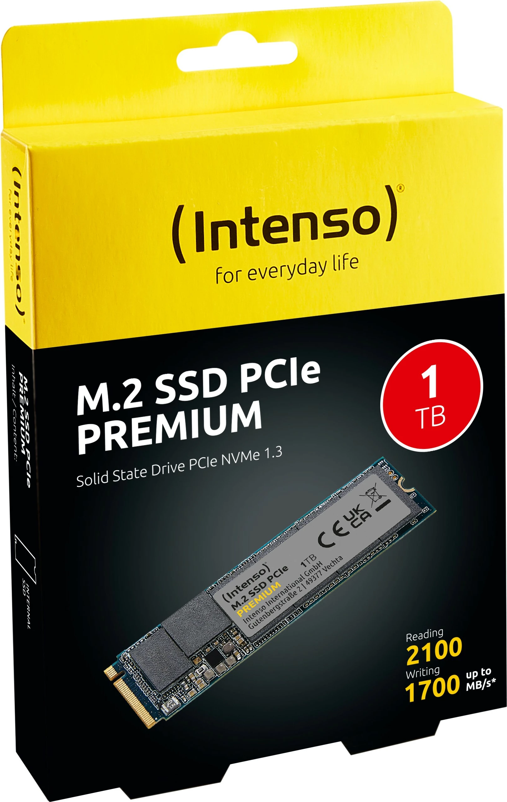 SSD 1 TB M.2, 2100 MB/s, Intenso 3835460