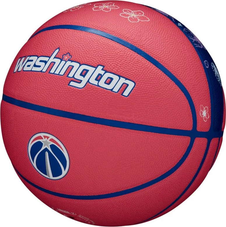 Basketball iz kolekcije NBA, Wilson, velikost 7, rožnat