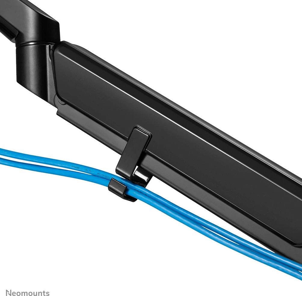 Nosilec za monitor Neomounts, s sponko/čepom, 9 kg, 43,2 cm (17"), 81,3 cm (32"), 100 x 100 mm, črn