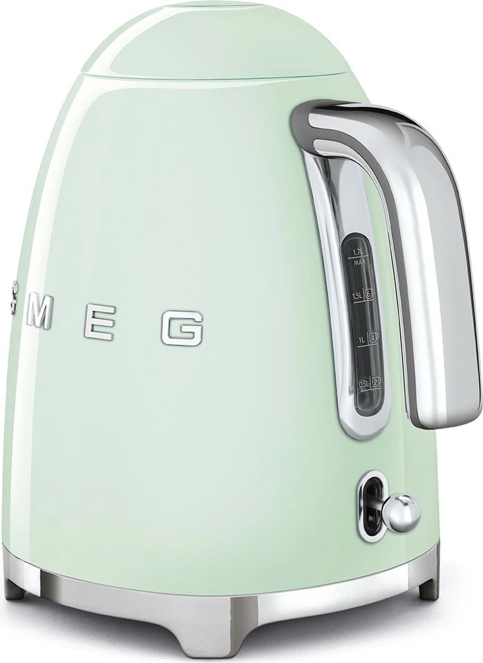Električni grelnik vode, 1,7 L, 2400 W, pastelno zelen SMEG KLF03PGEU