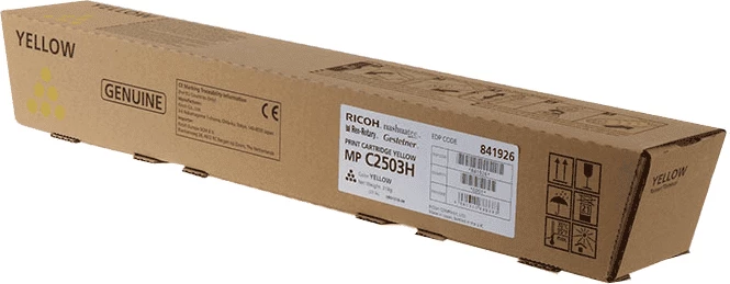 Toner Ricoh MP C2503 / 841926, XL, izkoristek 9500 strani, rumen