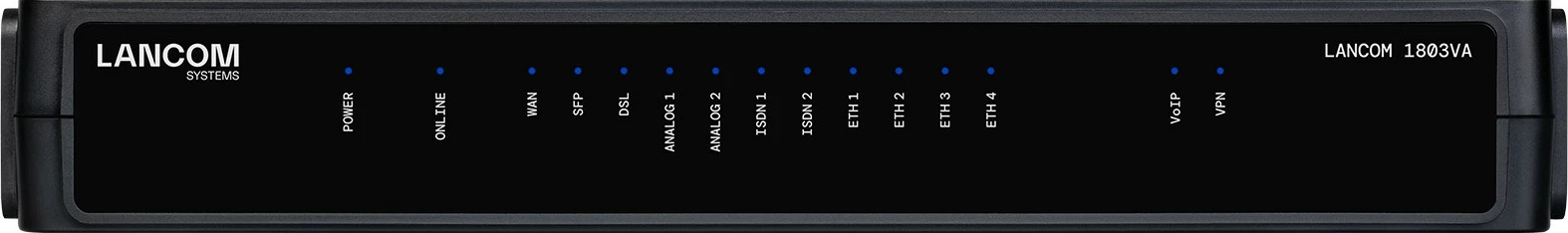 SD-WAN VoIP usmerjevalnik LANCOM 1803VA, črn