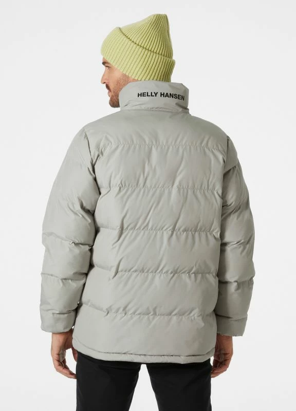Reverzibilna pufer jakna za moške Helly Hansen YU 23, črna in siva