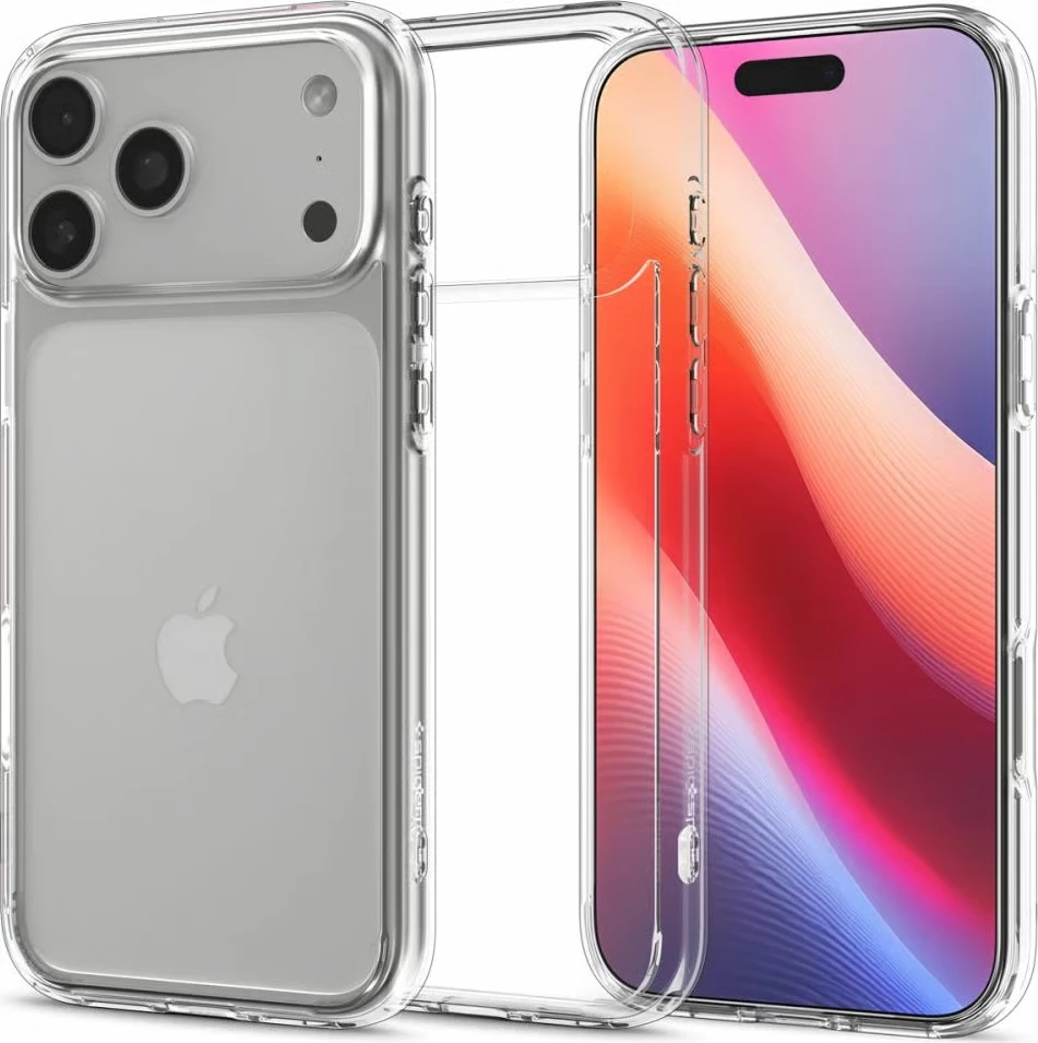 Ovitek za telefon Ultra Hybrid za iPhone 17 Pro, prozoren, Spigen