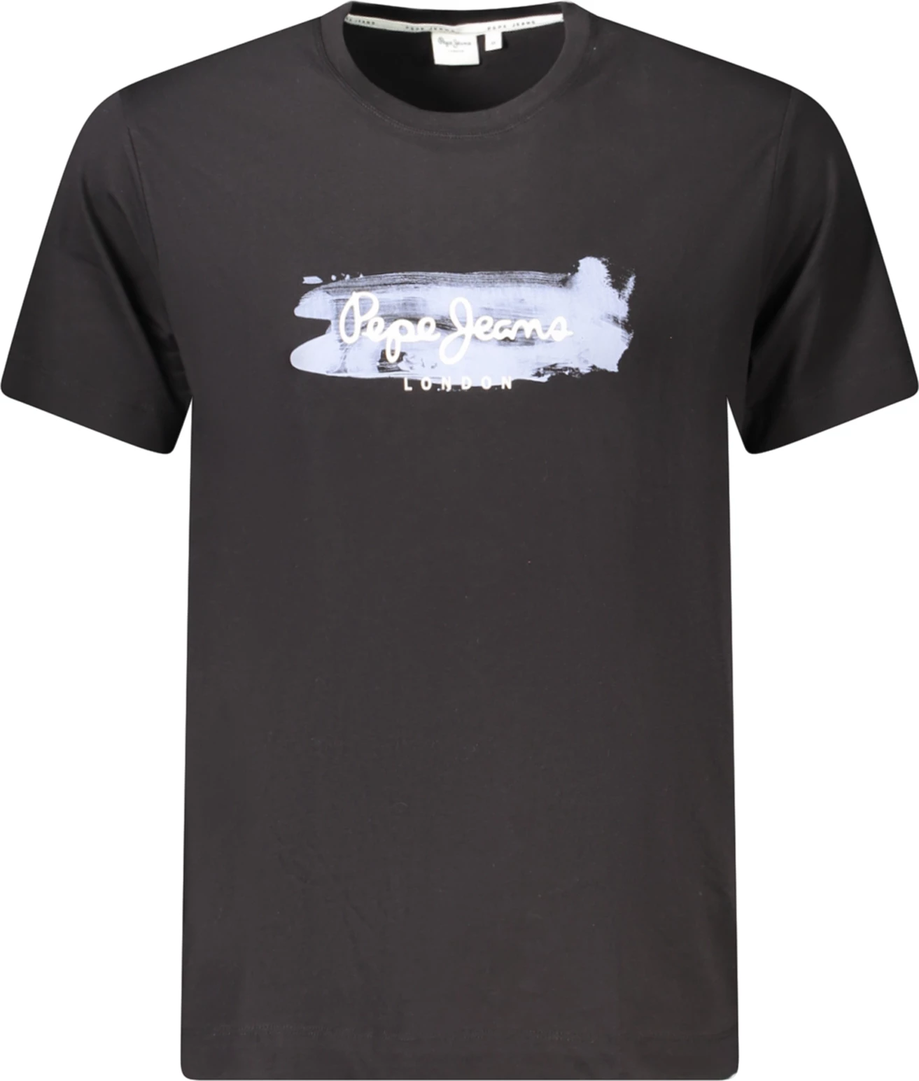 Majica za moške, črna PEPE JEANS