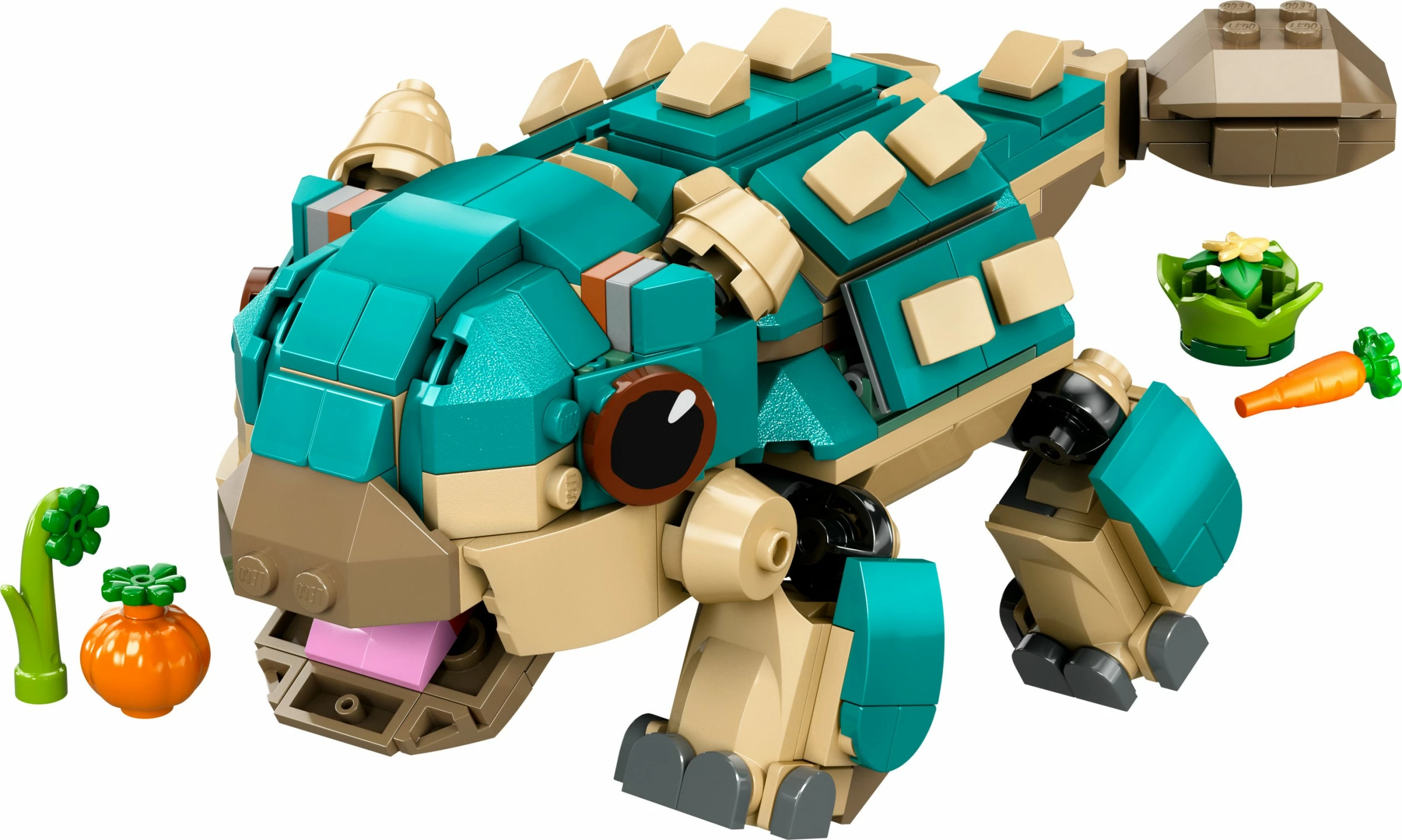 Set gradnje: mladi Ankylosaurus Bumpy (LEGO Jurassic World 76962), večbarven