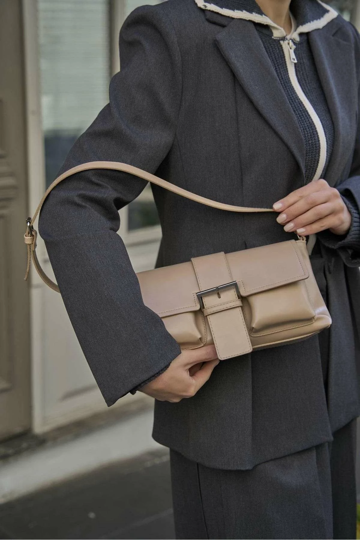 Ročna torbica, mink, Zoozie Bags MK1020225SV10-003
