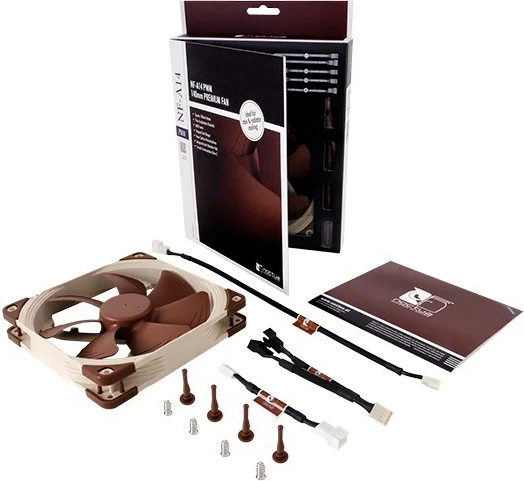 Hlajenje NF-A14 PWM 14 cm, Noctua, rjavo