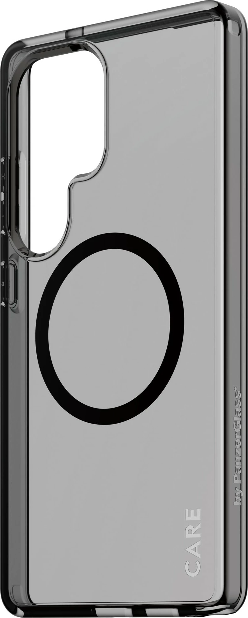Zaščitni ovitek PanzerGlass CARE Flagship, Galaxy S25 Ultra, QI kompatibilen, smokey/črn