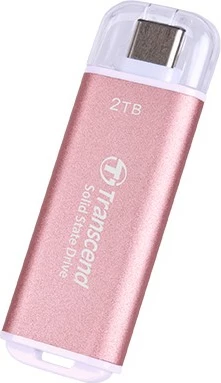 Zunanji SSD Transcend ESD300 2TB USB 3.2, rožnato roza