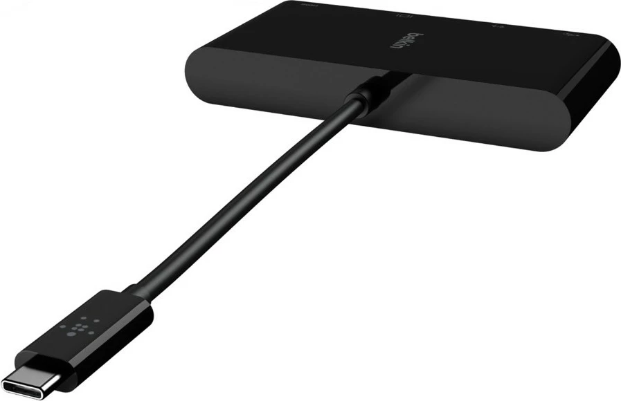 Adapter USB-C 3.2 Gen 1 Belkin AVC005BTBK, črn