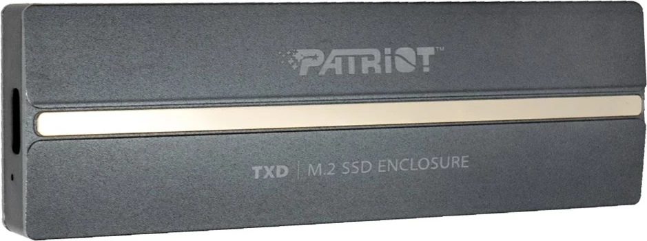 Ohišje SSD TXD M.2 NVMe 1.3 do 8TB Patriot Memory, sivo