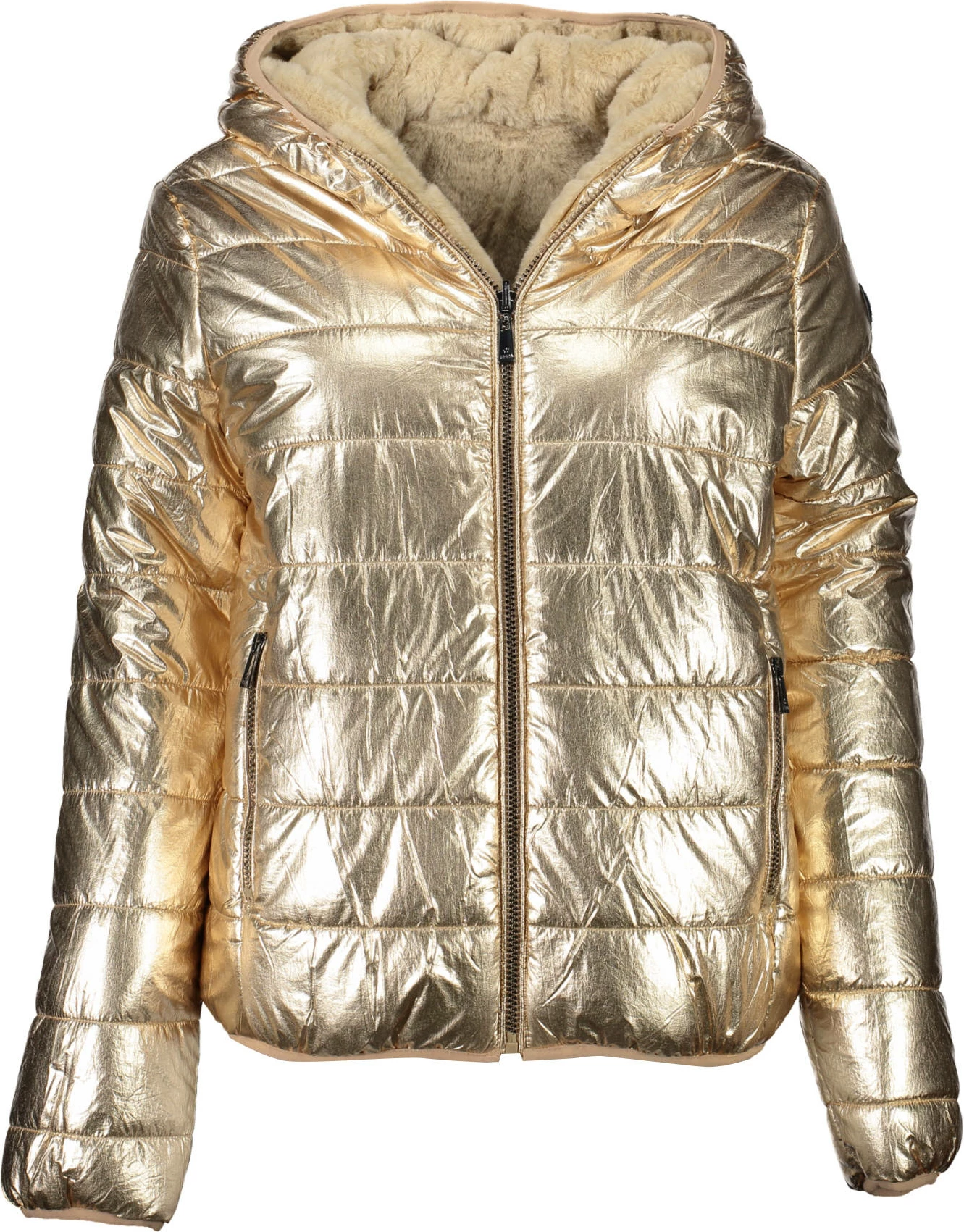 Jakna US Polo, ženska, zlata