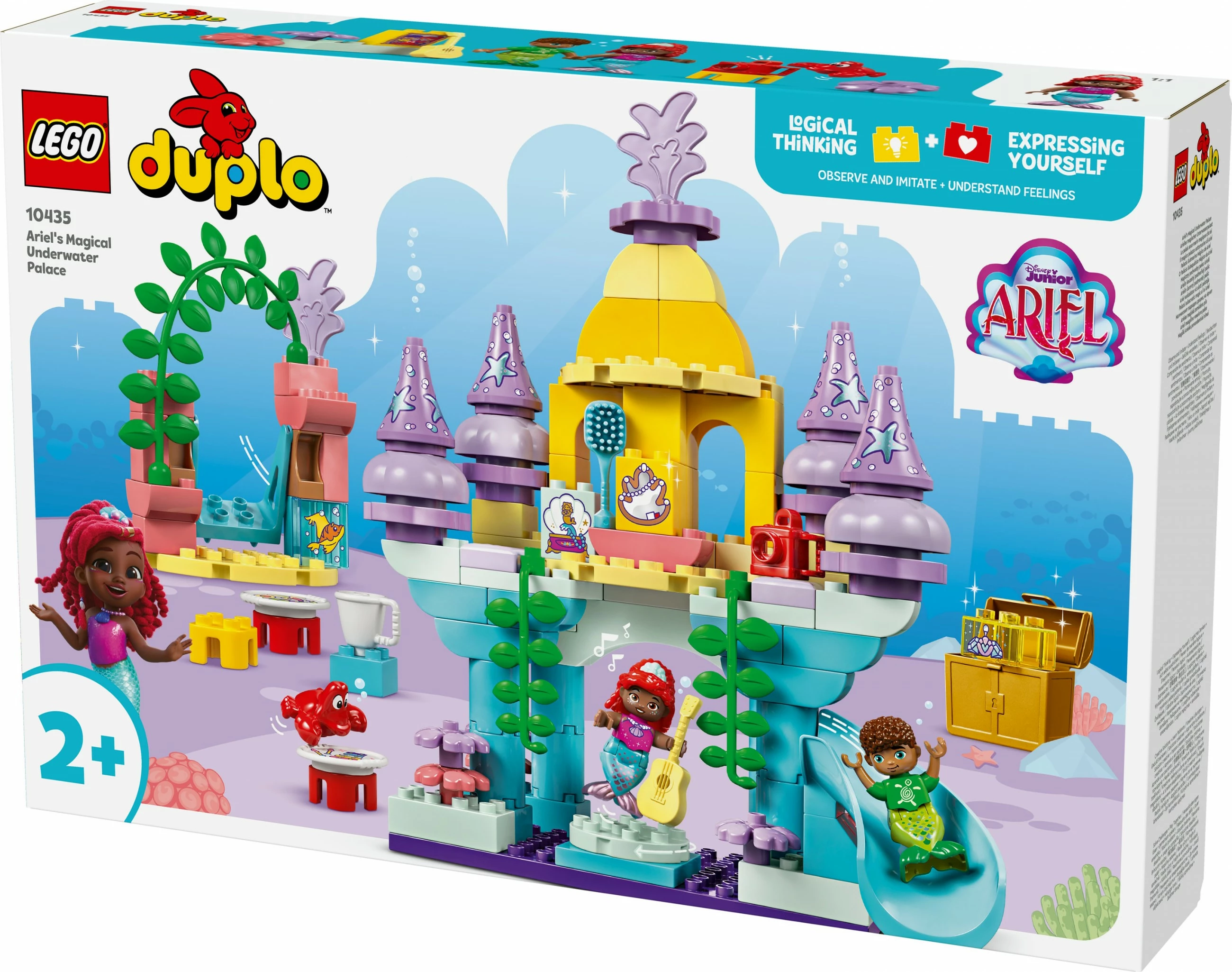 Magični podvodni grad Ariel Disney LEGO DUPLO 10435, večbarven