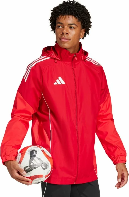 Jakna za moške adidas, rdeča