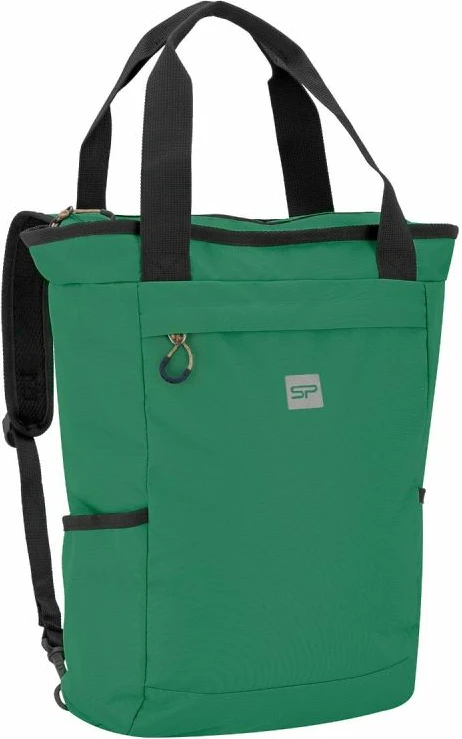 2 v 1 mestni nahrbtnik in torba, za moške in ženske, zelen Spokey