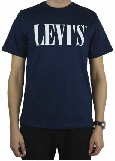 Majica Levi's za moške, temno modra