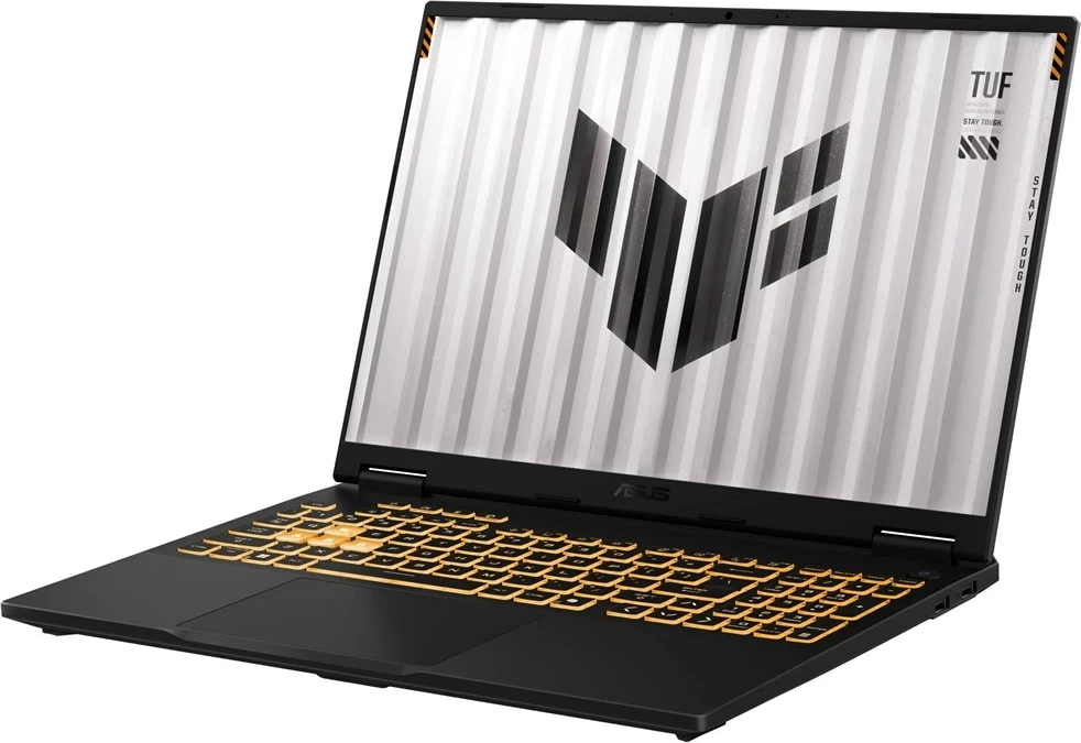Prenosnik za igre ASUS TUF Gaming F16 FA608UH-R7165W, 16", AMD Ryzen 7, 16 GB RAM pomnilnik, 512 GB SSD, NVIDIA RTX 5050, Jaeger siva