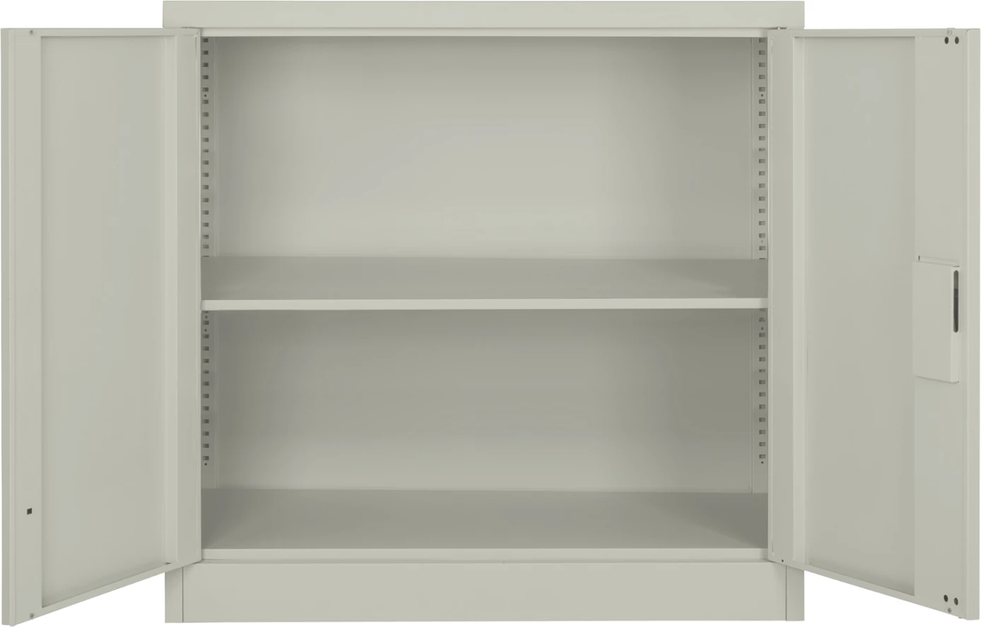 Kovinska omara FH5960.11 s 3 shranjevalnimi prostori svetlo siva 90Χ40Χ90Hcm