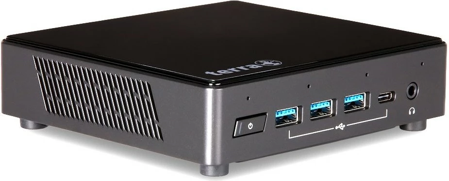 Mini računalnik Terra PC-MICRO 3100 SILENT GREENLINE, črn