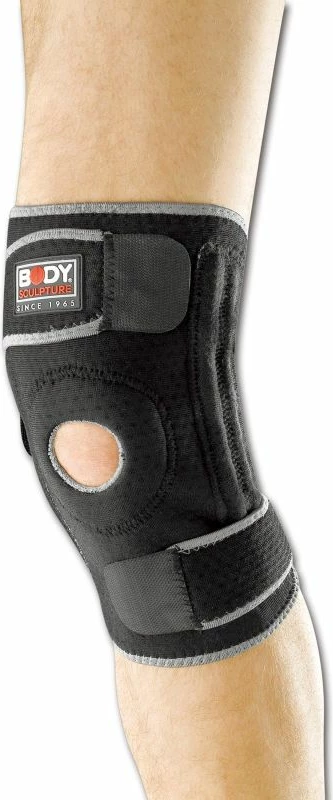 Podpora za koleno Body Sculpture BNS 7205E, črna, za moške in ženske