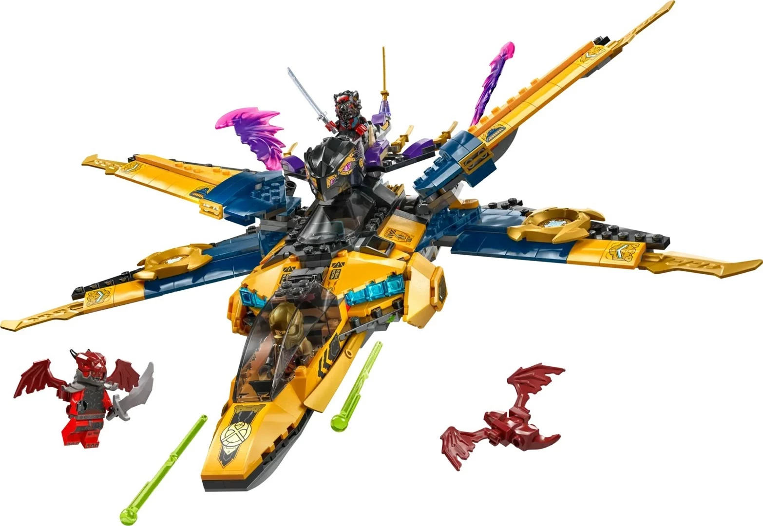 Super Storm Jet Ras in Arin, LEGO NINJAGO 71833, 510 kosov