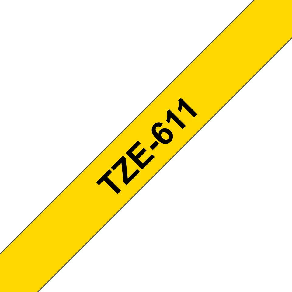 Etiketna kaseta Brother TZE-611, rumena