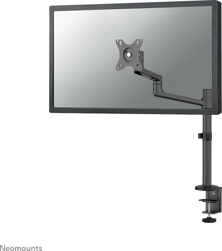 Nosilec za monitor 17–27", Neomounts DS60-425BL1, sponka/izrez, 8 kg, črn