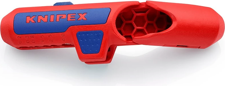 Orodje za odstranjevanje izolacije Knipex Universal, 135 mm, plastično, rdeče/modro