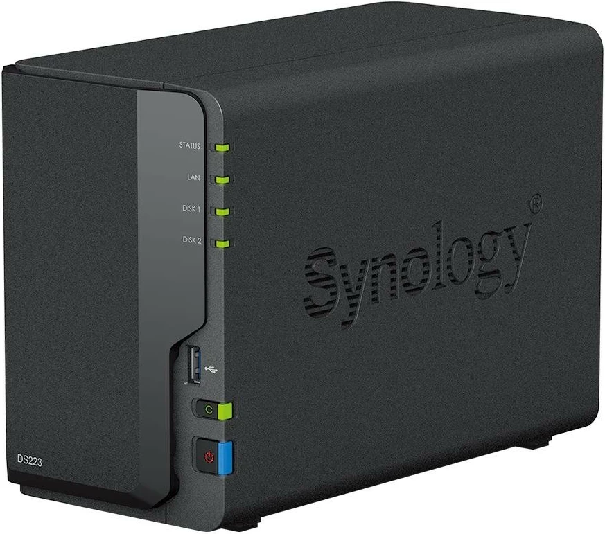 NAS Synology DS223+, 2 x HAT3300-6T, 12TB