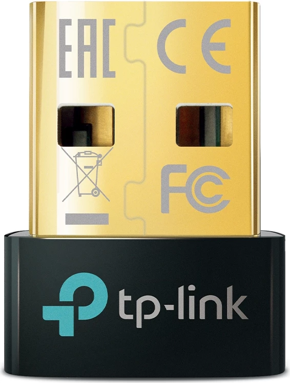 USB Bluetooth adapter TP-Link UB500, Bluetooth 5.0 nano, črn