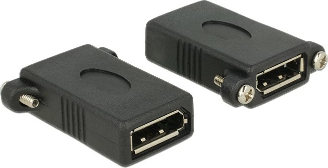 Adapter DisplayPort F-F 1.1, črn DeLOCK