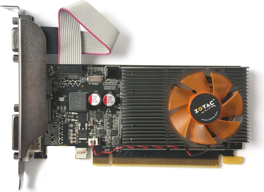 Grafična kartica GeForce GT 710, 2 GB GDDR3, črn Zotac