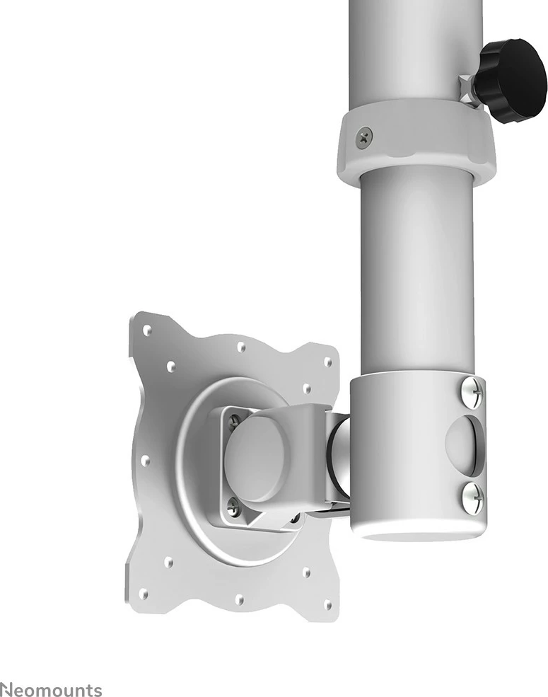 Stropni nosilec za monitor/TV Neomounts FPMA-C025SILVER, 10–30 palcev, vrtljiv, srebrn