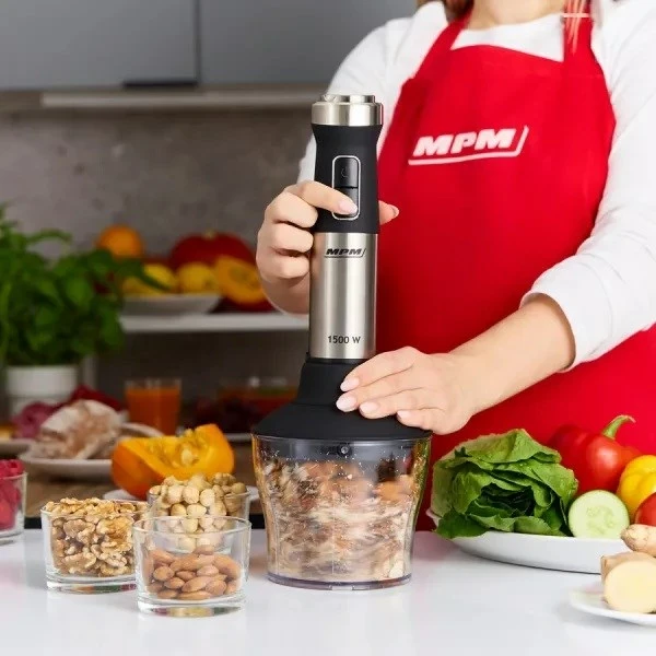 Rokelnik/set za miksanje, MPM MBL-42M, 1500 W, črn