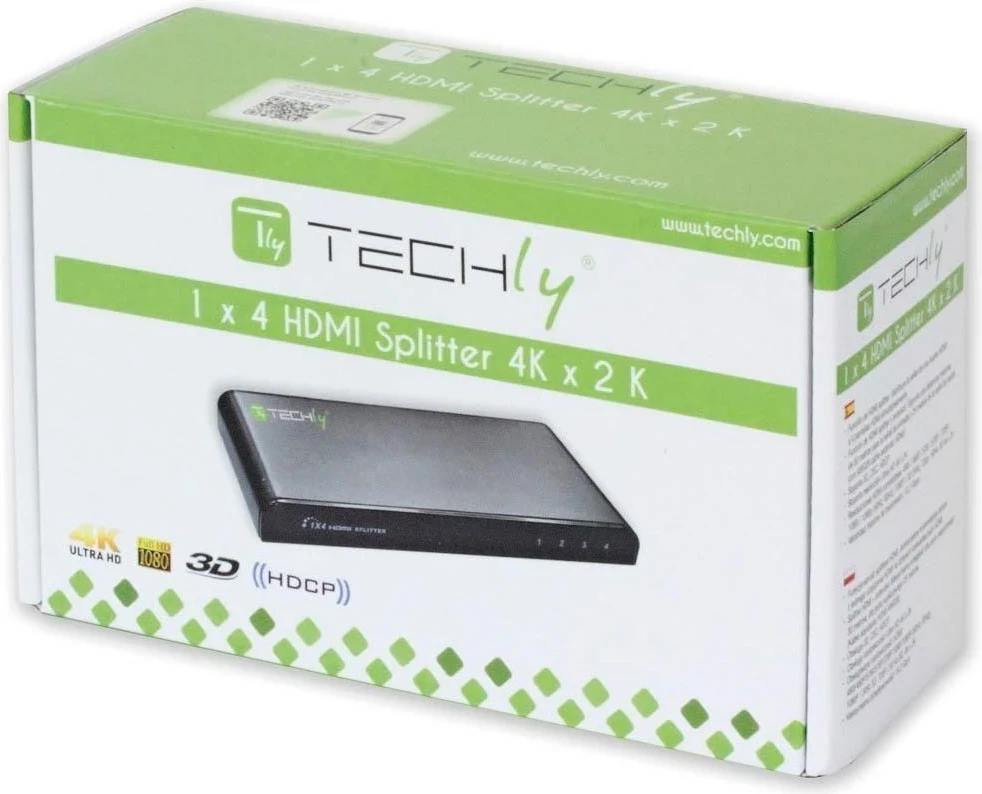HDMI razdelilec 4-izhoda 4K TECHly IDATA HDMI-4K4