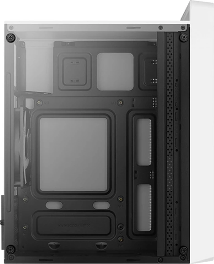 Ohišje Aerocool PGS CS-109-G-WT-v1 FRGB, belo