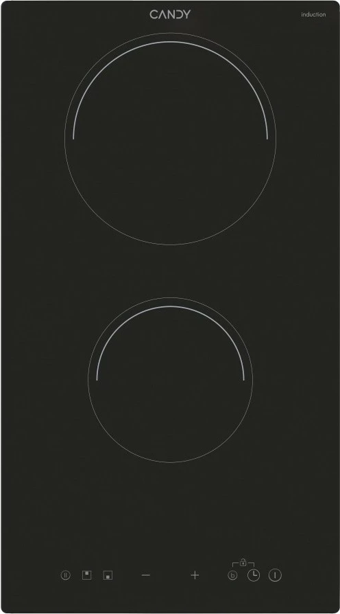 Indukcijska kuhalna plošča Candy CID30/1, 2 kuhališča, črna