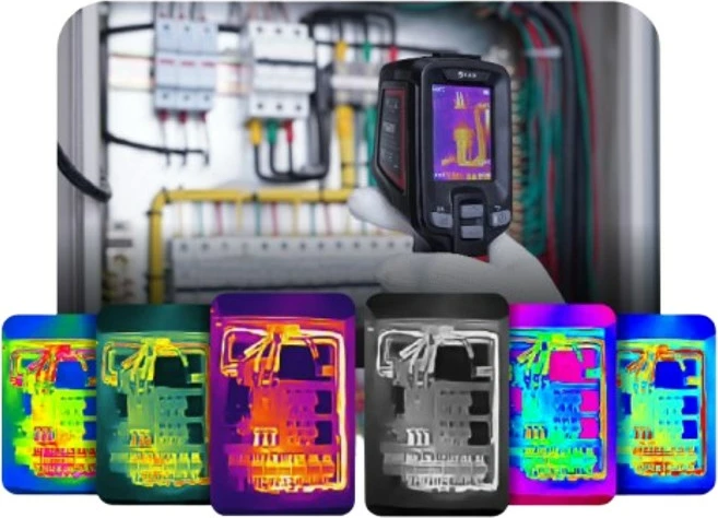 Toplotna kamera Guide Sensmart E1+, 16 GB, LCD, črna