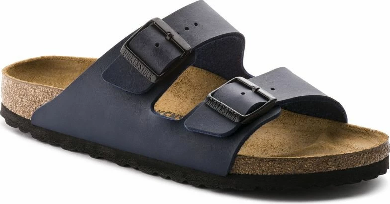 Papuce natikače za moške Birkenstock, temno modre
