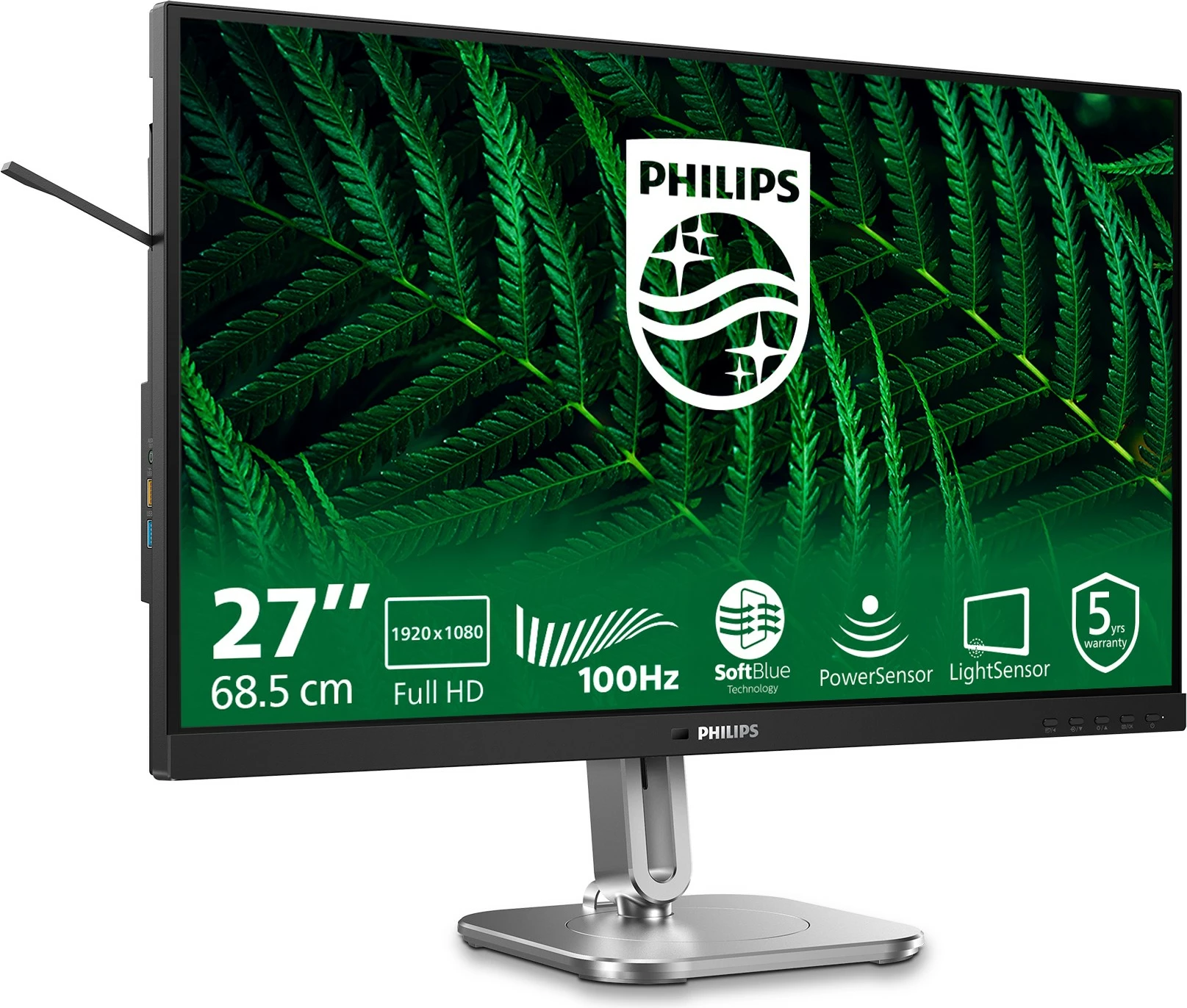 27" zaslon Full HD, LCD, antracit - Philips 5000 series 27B2G5200/00