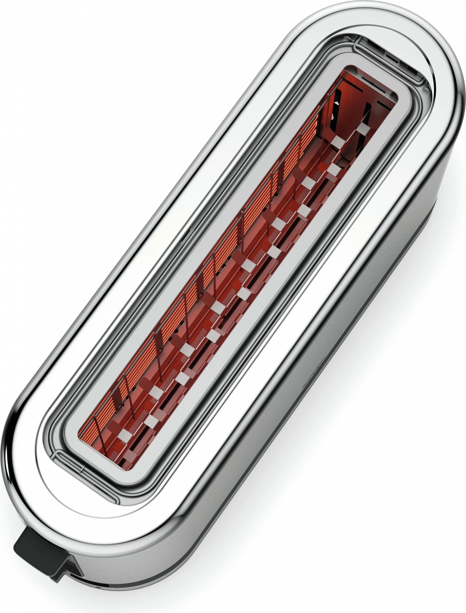 Toster WMF Küchenminis 04.1412.0011, inox, dolga reža