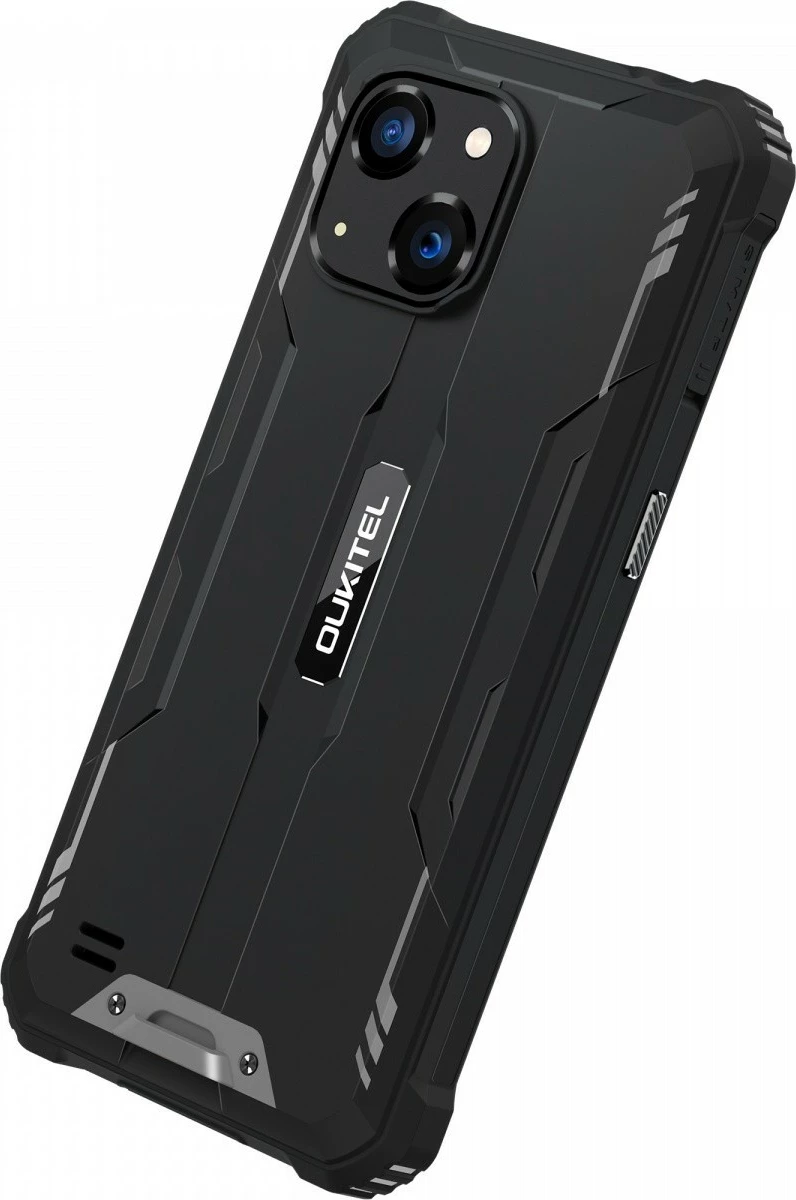 Pametni telefon OUKITEL G2, 4/64 GB, 6", Android 14, IP69K, črn