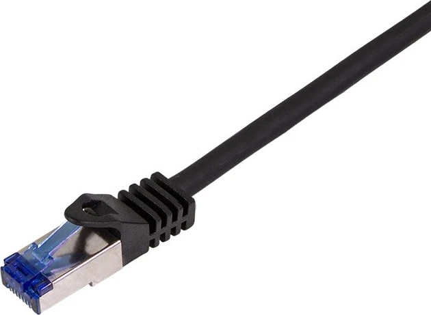 S/FTP kabel kat6a 1,5 m Ultraflex, črn LogiLink