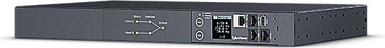 Računalniško ohišje CyberPower PDU44005, Rack 1U, 16A, 2xC20, 12xC13, 2xC19, SNMP, črno