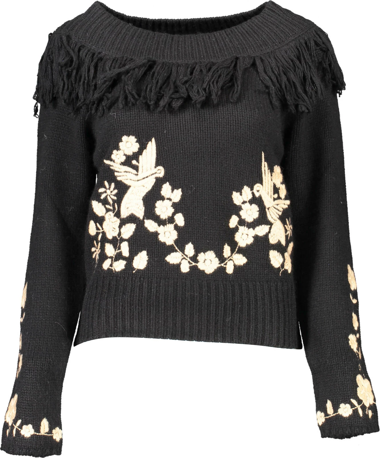 Pulover za ženske BLUGIRL, črn