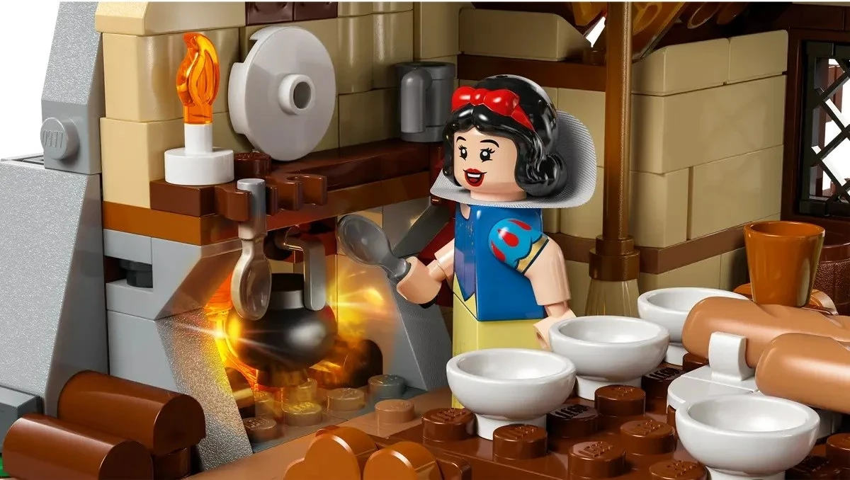 Hiša Sneguljčice in sedmih palčkov, LEGO Disney 43242