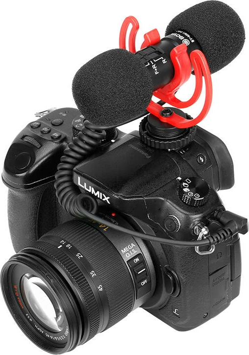 Mini mikrofon za kamere BOYA BY-MM1 PRO, superkardioidni, brez baterije, črn