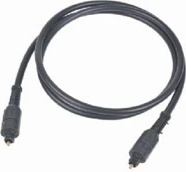 Avdio kabel TOSLINK, 2 m, črn Gembird