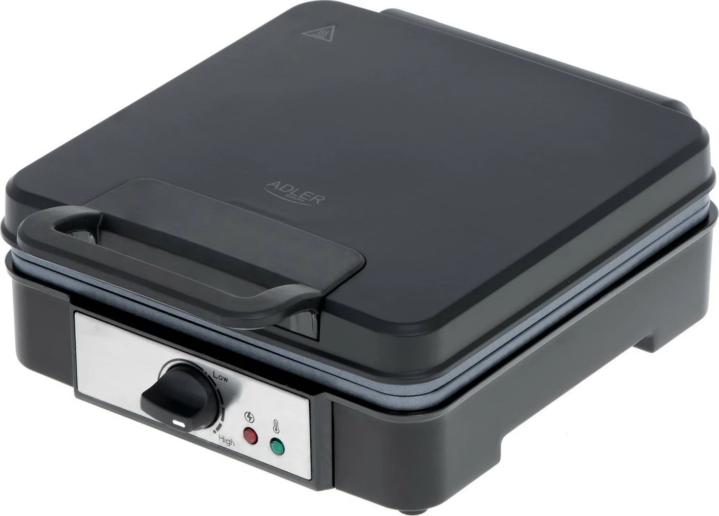 Gofr aparat, Adler AD 3049, 4 gofre, črn